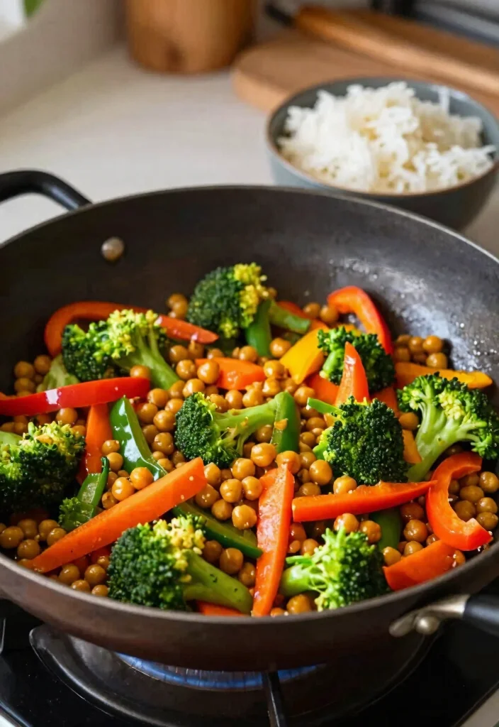 20 Healthy Gluten Free Recipes for Easy Weeknight Meals - 7. Chickpea Stir-Fry 1