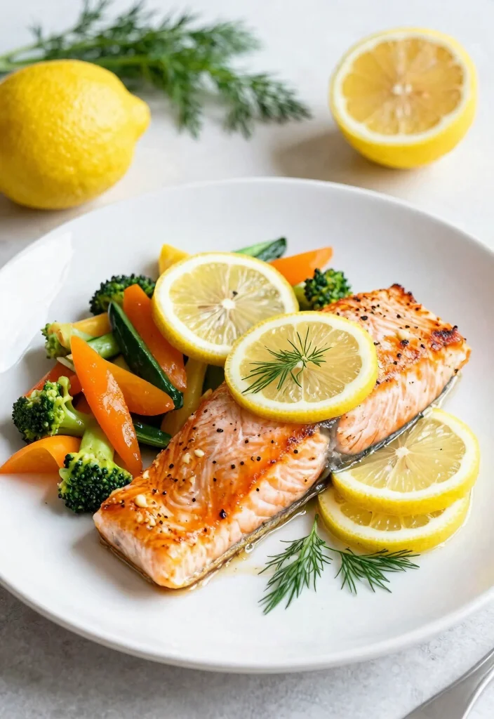 20 Healthy Gluten Free Recipes for Easy Weeknight Meals - 8. Baked Lemon Dill Salmon 1