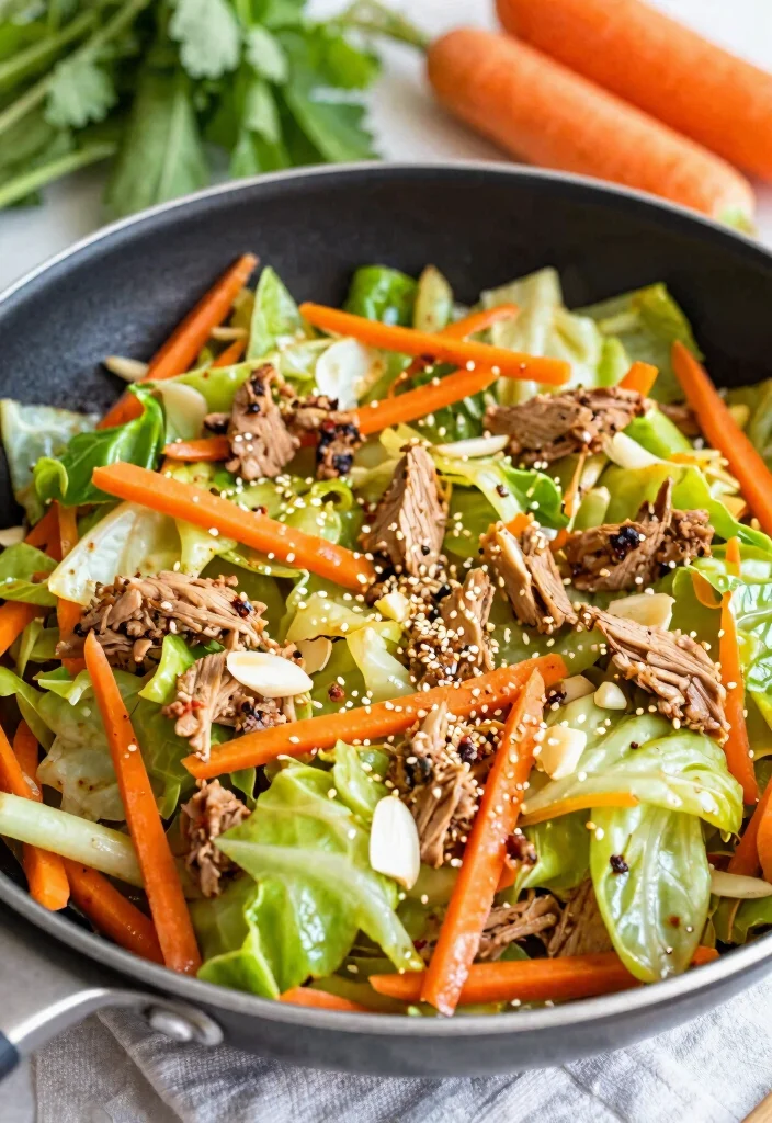 20 Low Carb Gluten Free Dairy Free Recipes for Keto-Friendly Diets - 13. Cabbage Stir-Fry with Ground Turkey 1