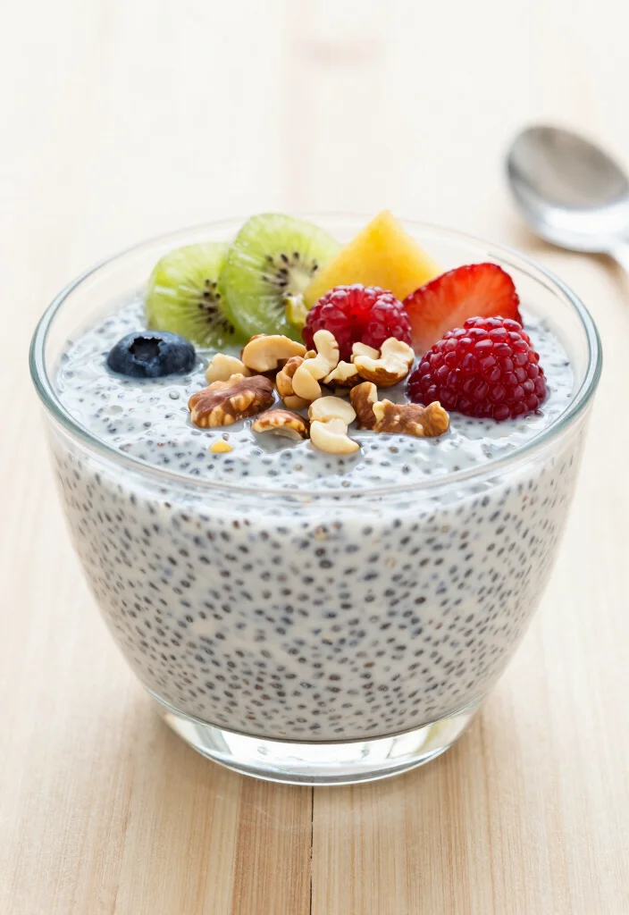 20 Low Carb Gluten Free Dairy Free Recipes for Keto-Friendly Diets - 20. Chia Seed Pudding with Almond Milk 1