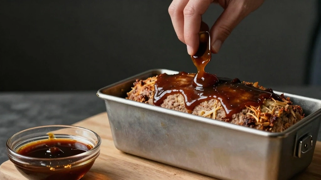 Best Gluten-Free Meatloaf with Oatmeal: Juicy & Tender - Step 6: Glaze the Meatloaf 1