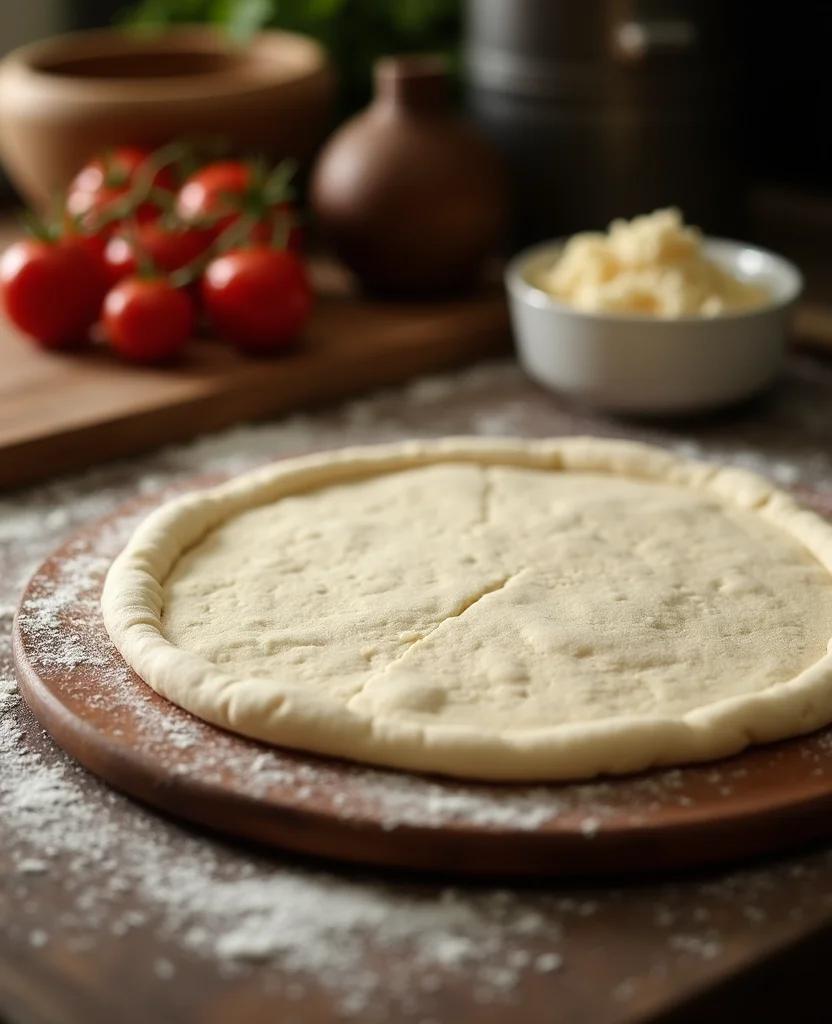 Best Gluten-Free Pizza Dough Recipe: Crispy & Chewy Crust - Step 8: Bake the Dough 1