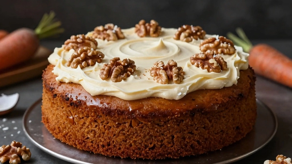 Best Vegan Gluten-Free Carrot Cake: Moist & Delicious - Step 9: Frost the Cake 1