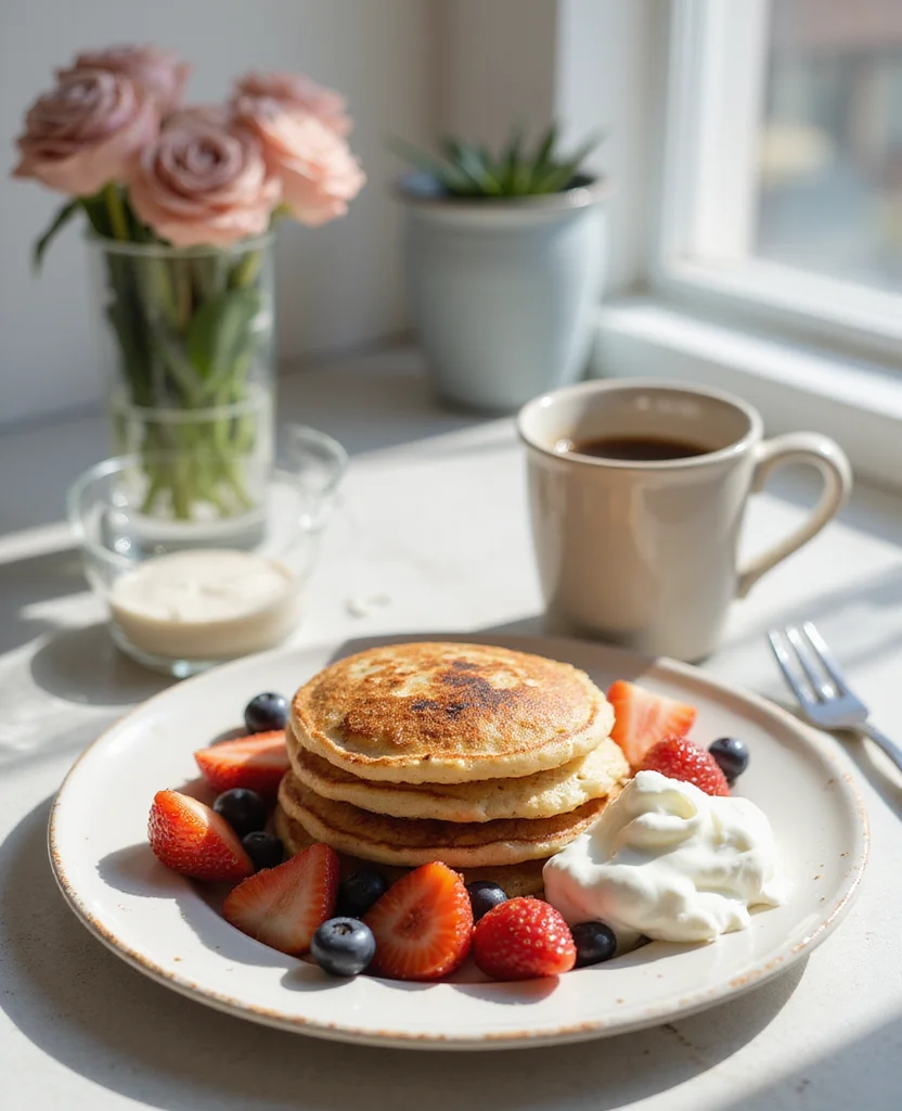 Easy Gluten-Free Protein Pancakes for a Healthy Breakfast - Step 3: Mix in the Liquids 1
