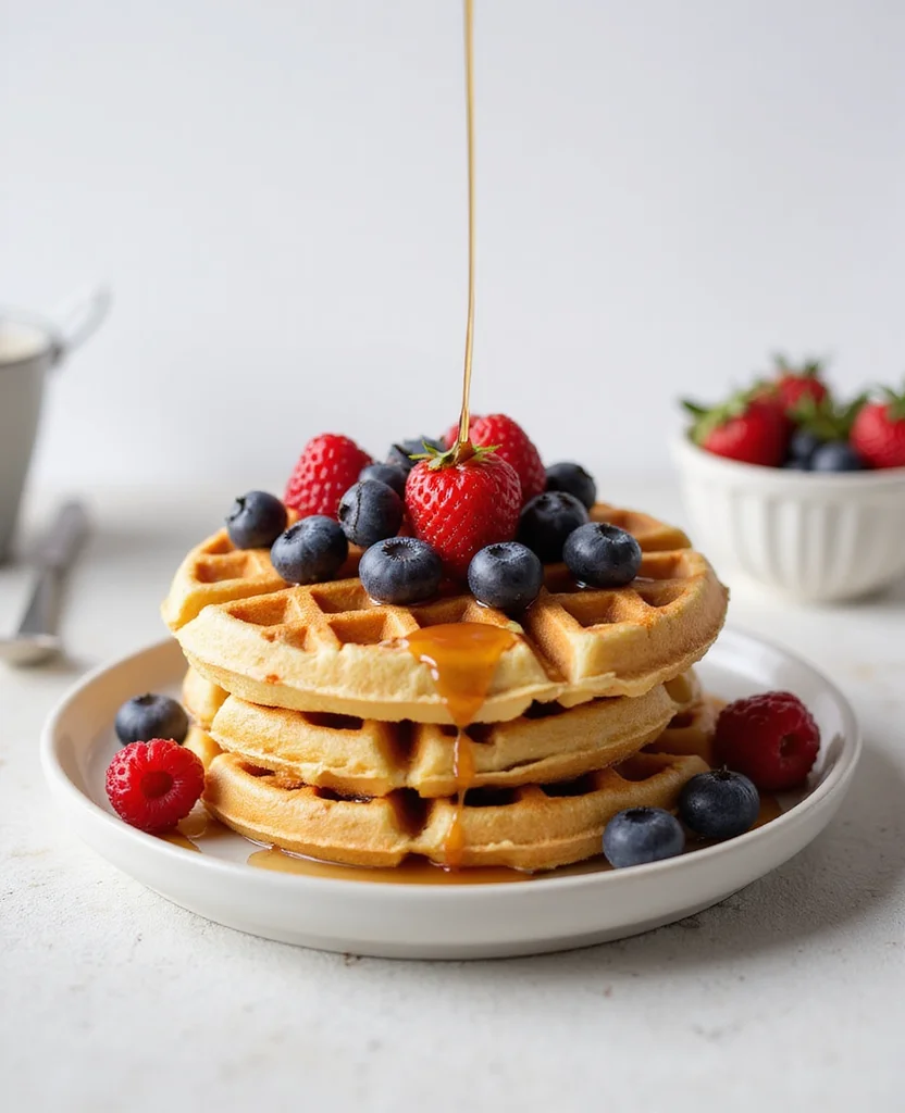 Easy Gluten-Free Protein Waffles for a Perfect Breakfast - Step 1: Preheat the Waffle Iron 1