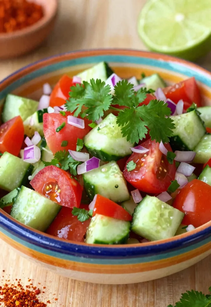 16 Keto Cucumber Salad Recipes Low-Carb and Refreshing - 5. Mexican Cucumber Salad with Lime 1