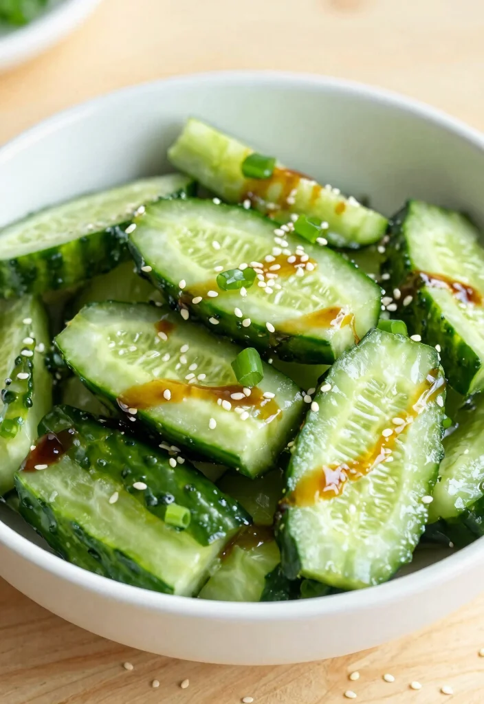 16 Smashed Cucumber Salad Recipes with Crunchy, Bold Taste - 1. Classic Smashed Cucumber Salad 1