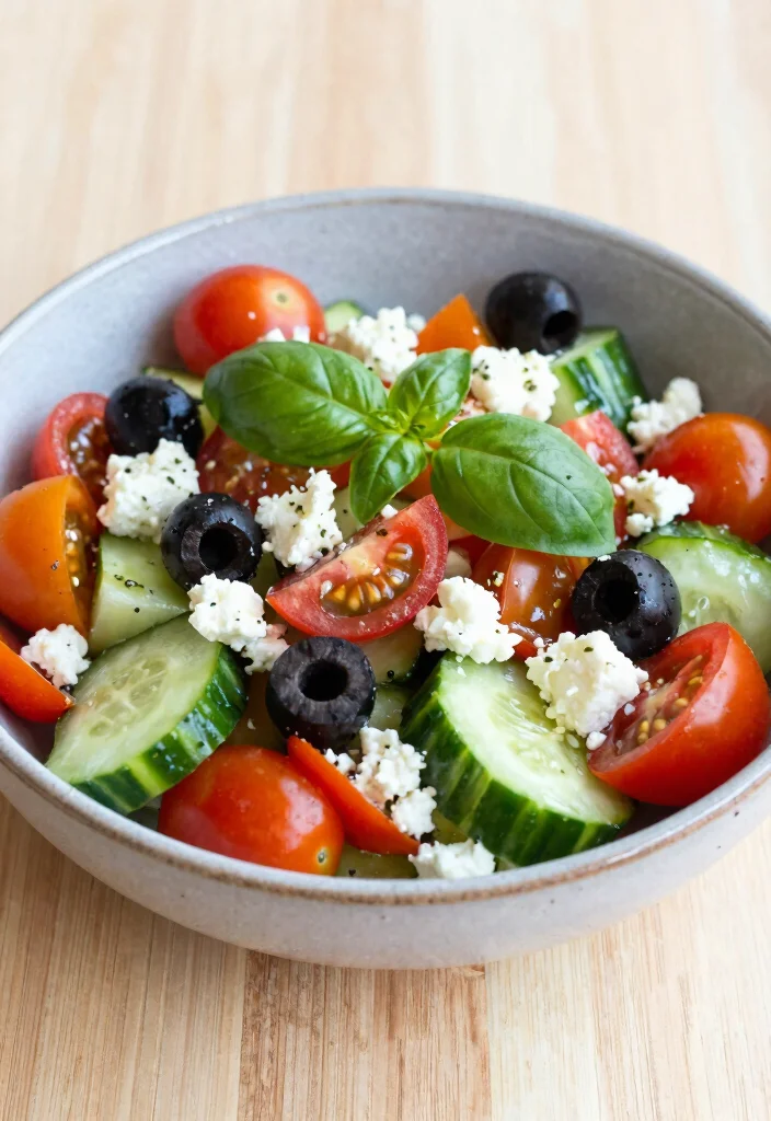 16 Smashed Cucumber Salad Recipes with Crunchy, Bold Taste - 9. Smashed Cucumber Salad with Tomato and Feta 1