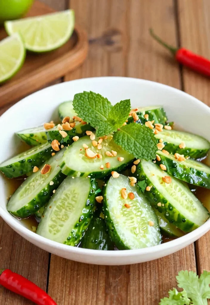 16 Spicy Asian Cucumber Salad Recipes with Bold Flavors - 5. Vietnamese Spicy Cucumber Salad 1