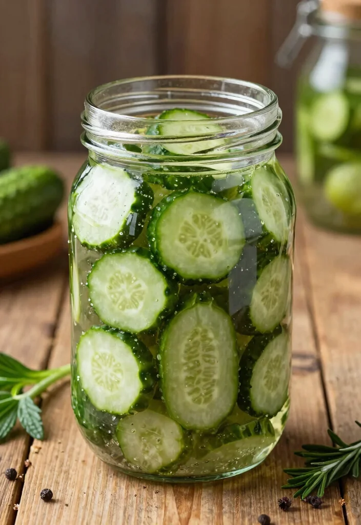 18 Delicious German Cucumber Salad Recipes (Traditional & Modern Styles) - 17. Pickled Cucumber Salad 1