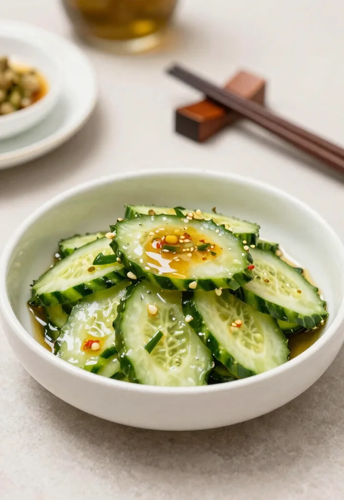 18 Smashed Cucumber Salad Recipes (Asian-Style & Viral Versions) - 15. Smashed Cucumber Salad with Soy and Ginger 1