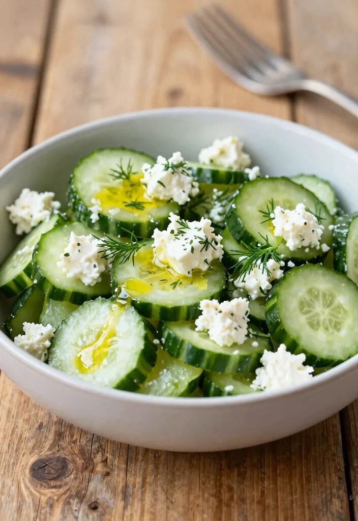18 Smashed Cucumber Salad Recipes (Asian-Style & Viral Versions) - 9. Smashed Cucumber Salad with Feta 1