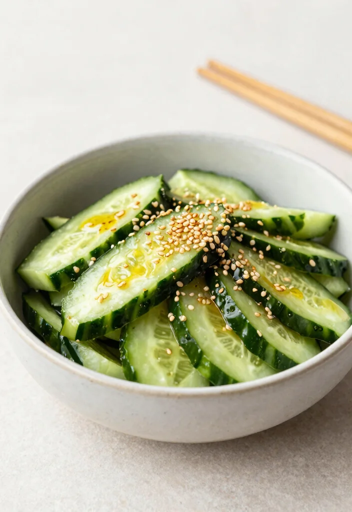 18 Viral Cucumber Salad Recipes Everyone Is Making Right Now - 9. Sesame Cucumber Salad 1