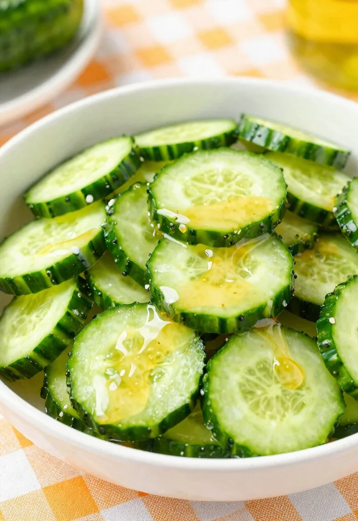 20 Asian Cucumber Salad Recipes You Can Make in Minutes - 14. Sweet and Sour Cucumber Salad 1