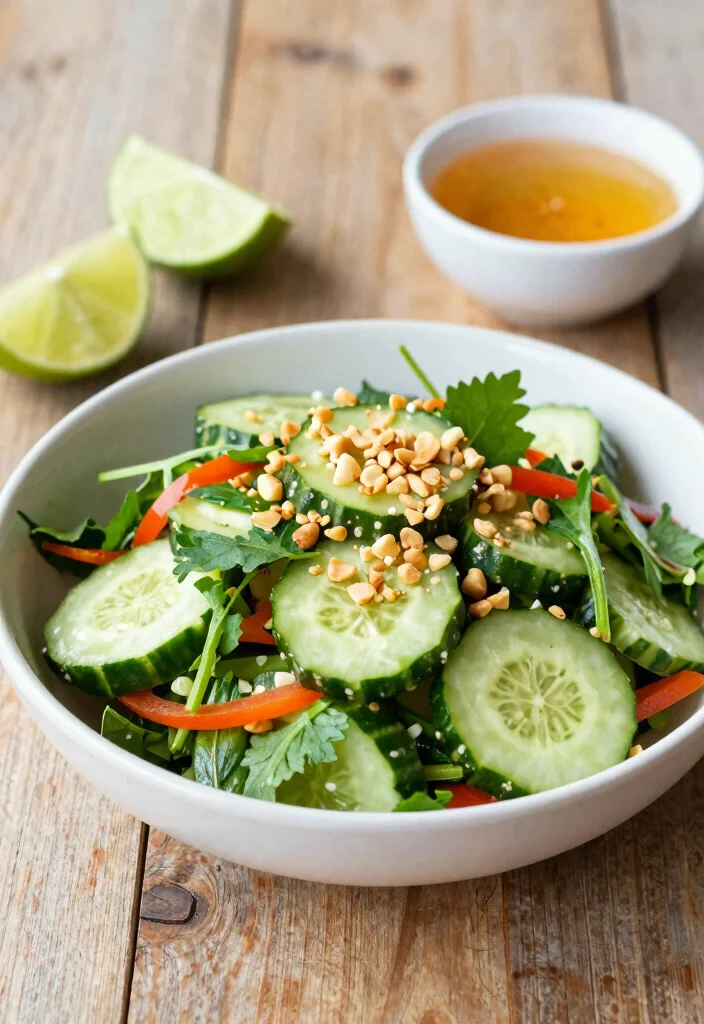 20 Asian Cucumber Salad Recipes You Can Make in Minutes - 2. Zesty Thai Cucumber Salad 1