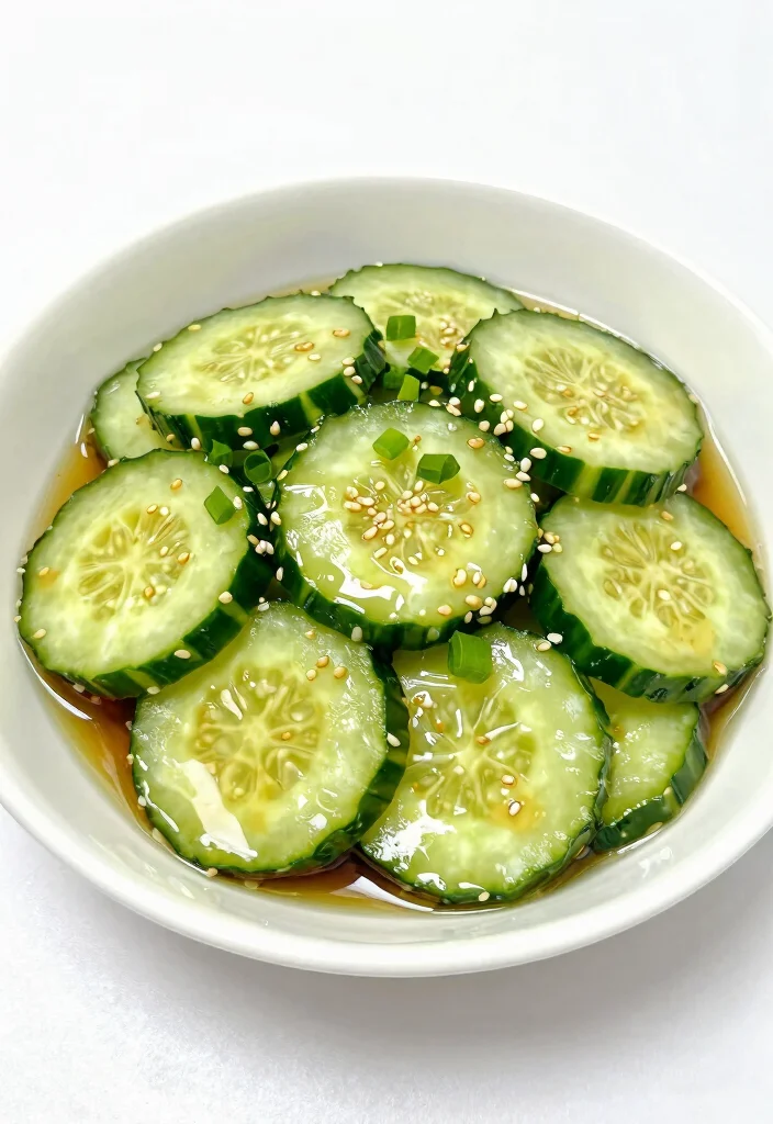20 Asian Cucumber Salad Recipes You Can Make in Minutes - 3. Sesame Soy Cucumber Salad 1