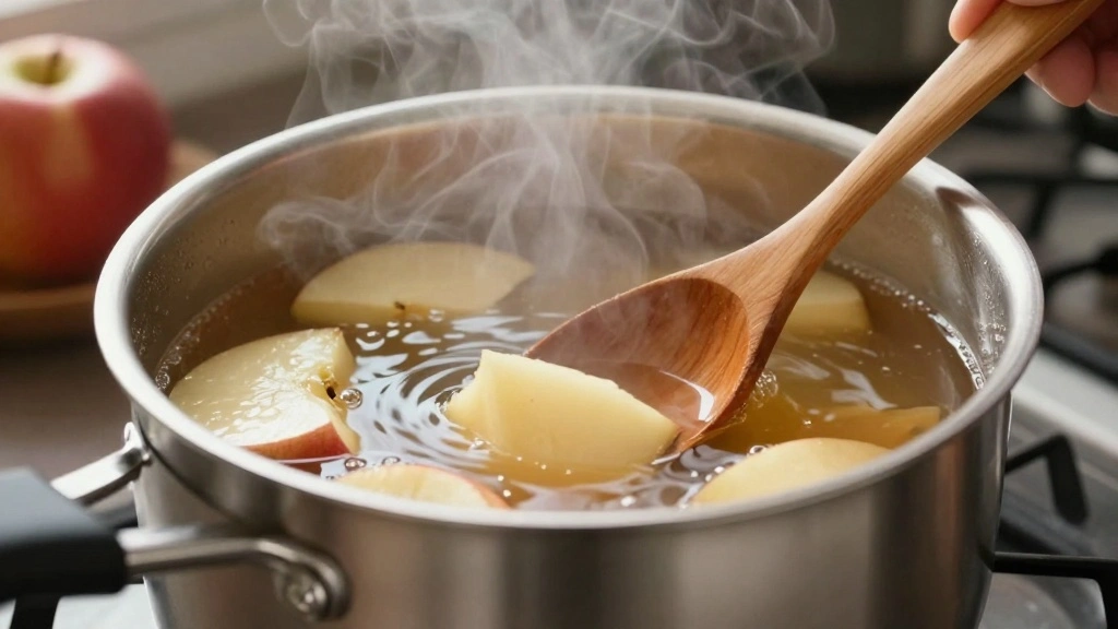 Apple Cider Muffins (Fall Favorite) - Step 2: Reduce Apple Cider 1