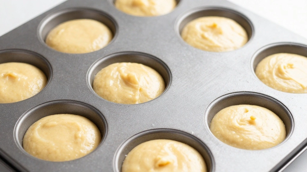 Apple Cider Muffins (Fall Favorite) - Step 7: Fill Muffin Tin 1