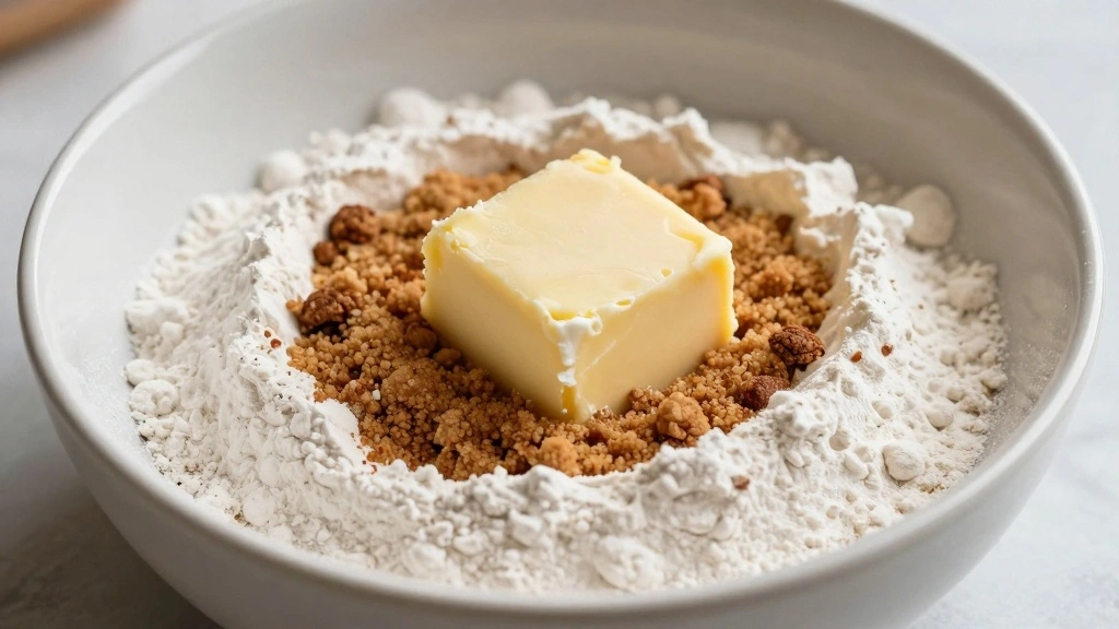 Apple Crumble Muffins with Cinnamon Topping - Step 6: Prepare Cinnamon Topping 1