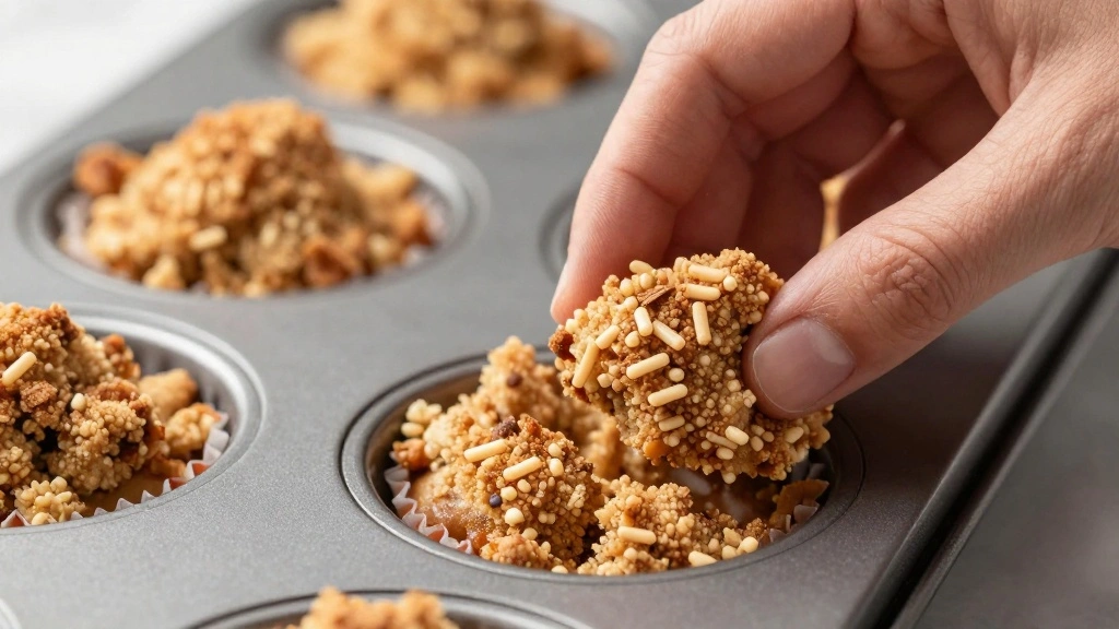 Apple Crumble Muffins with Cinnamon Topping - Step 8: Add Cinnamon Topping 1