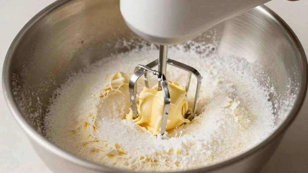 Apple Muffins with Fresh Apples (Soft & Moist) - Step 4: Cream Butter and Sugar 1