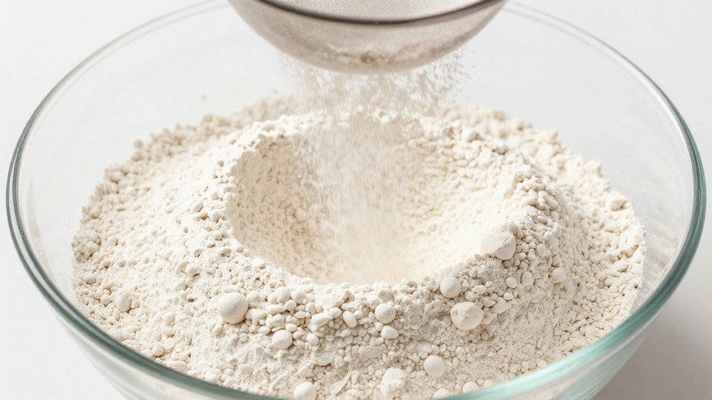 Banana Walnut Muffins (Bakery-Style) - Step 4: Combine Dry Ingredients 1