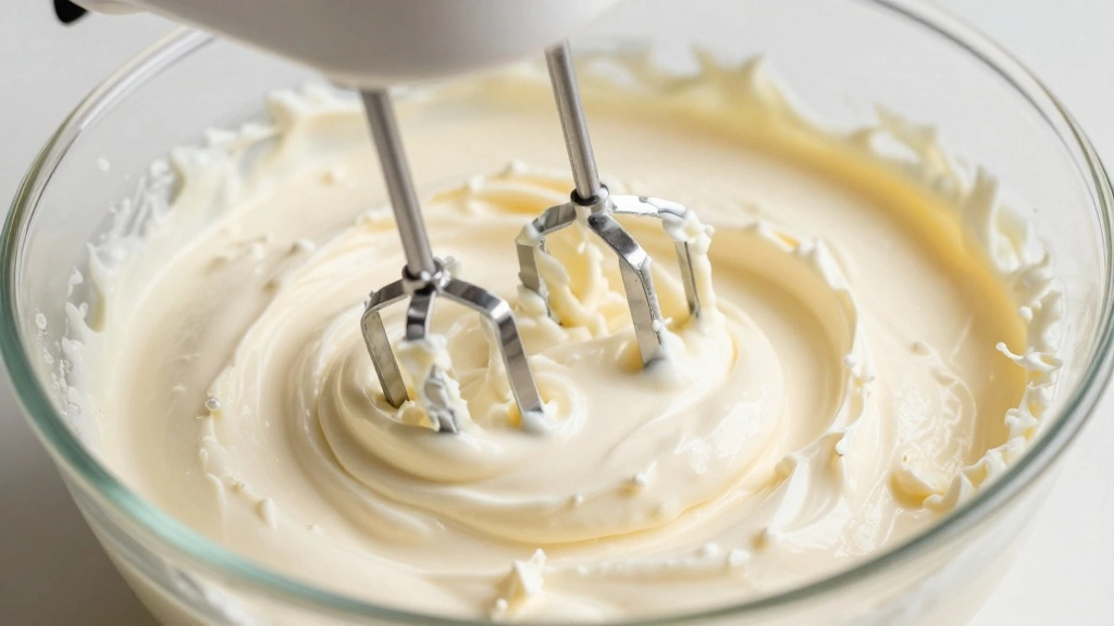 Blueberry Cream Cheese Muffins (Bakery-Style) - Step 5: Make Cream Cheese Filling 1