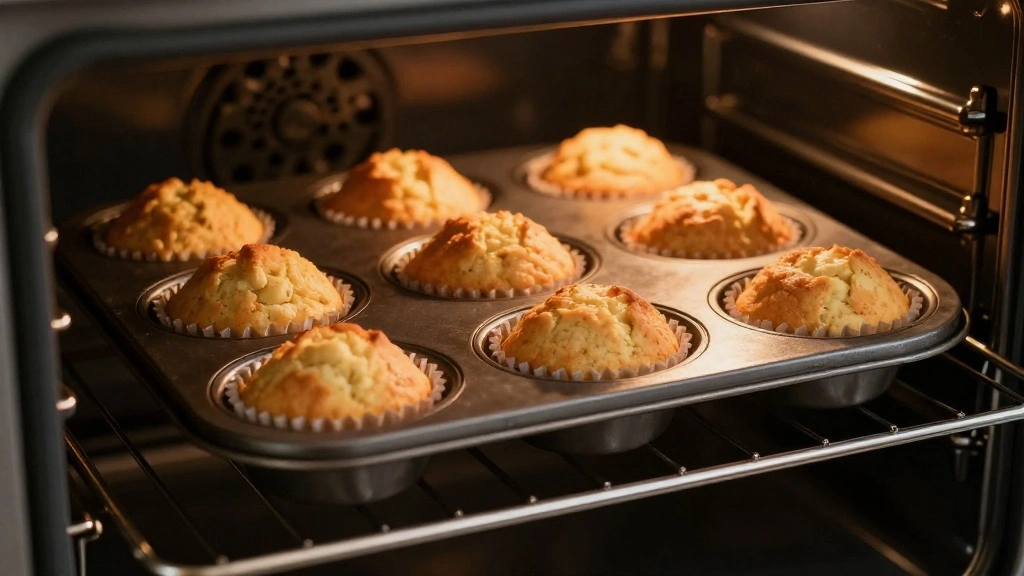 Blueberry Muffins with Frozen Blueberries (No Soggy Muffins) - Step 8: Bake the Muffins 1