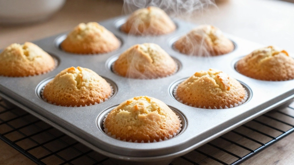 Blueberry Muffins with Frozen Blueberries (No Soggy Muffins) - Step 9: Cool the Muffins 1