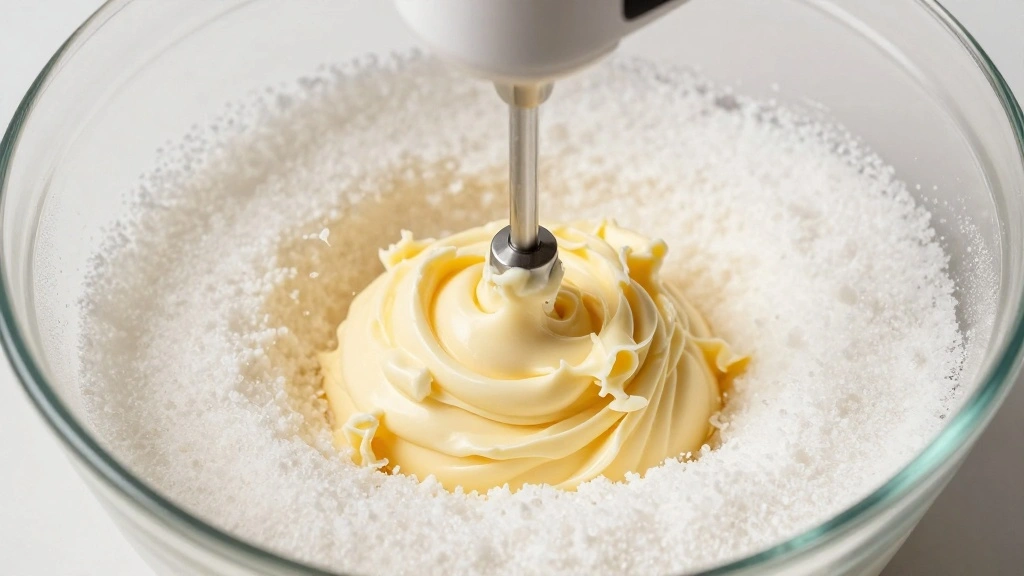 Blueberry Muffins with Sour Cream (Soft & Tender) - Step 4: Cream Butter and Sugar 1