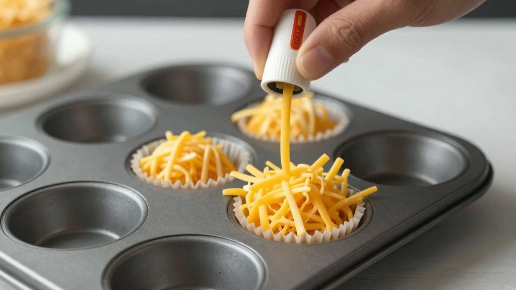 Breakfast Egg Muffins (Easy Meal Prep) - Step 8: Add Cheese 1