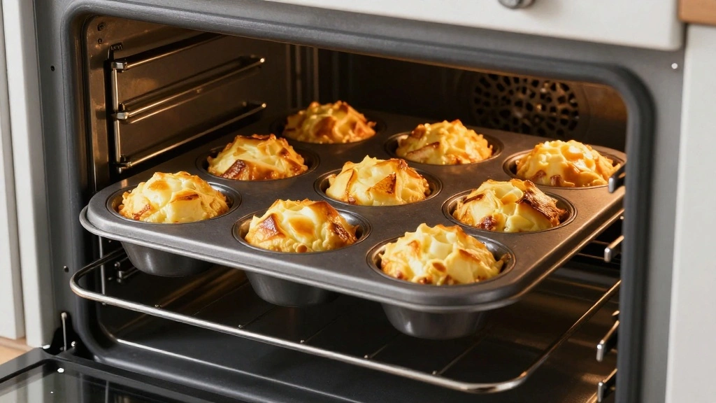 Breakfast Egg Muffins (Easy Meal Prep) - Step 9: Bake Muffins 1