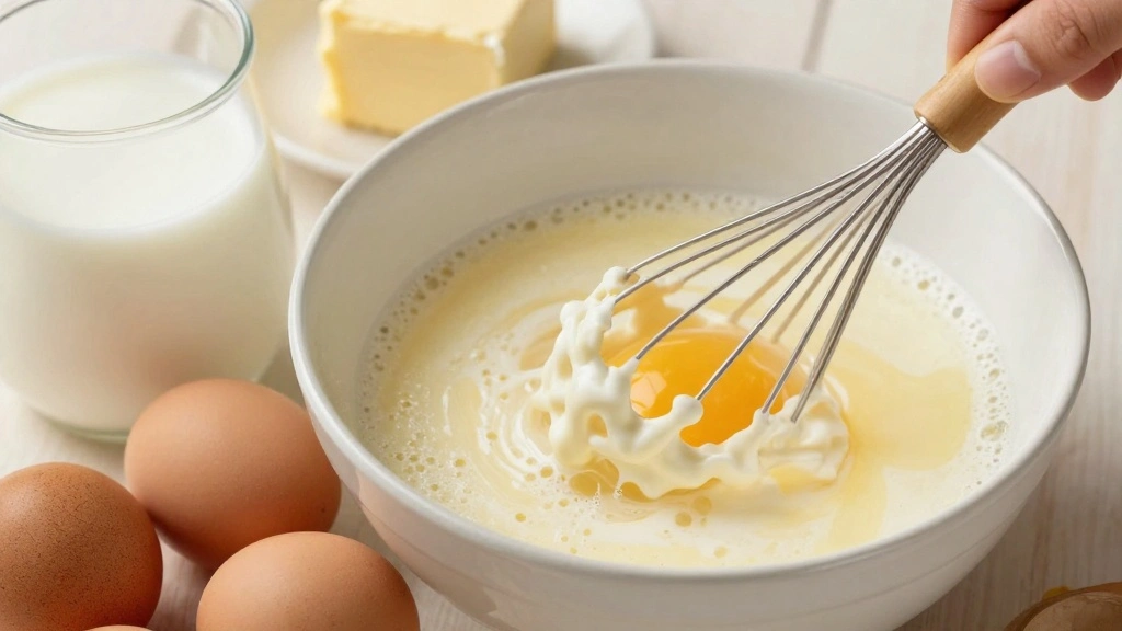 Breakfast Sausage Muffins (Freezer-Friendly) - Step 3: Combine Wet Ingredients 1