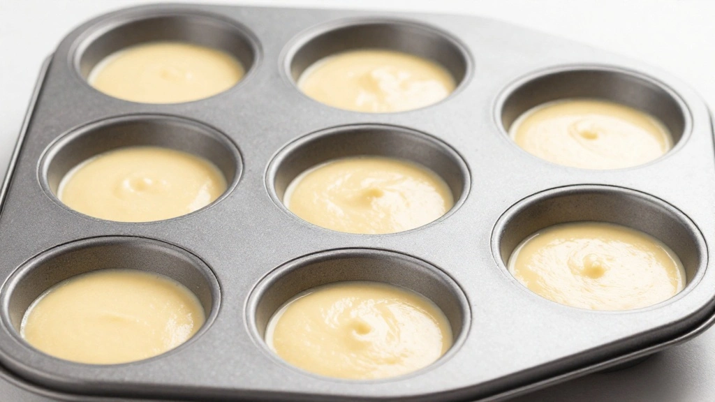 Breakfast Sausage Muffins (Freezer-Friendly) - Step 6: Fill Muffin Tin 1
