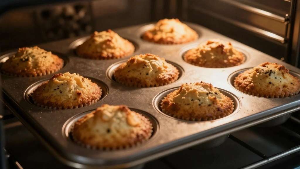 Breakfast Sausage Muffins (Freezer-Friendly) - Step 7: Bake the Muffins 1