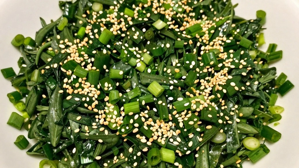 California Roll Cucumber Salad with Crab and Sesame Dressing - Step 7: Garnish the Salad 1