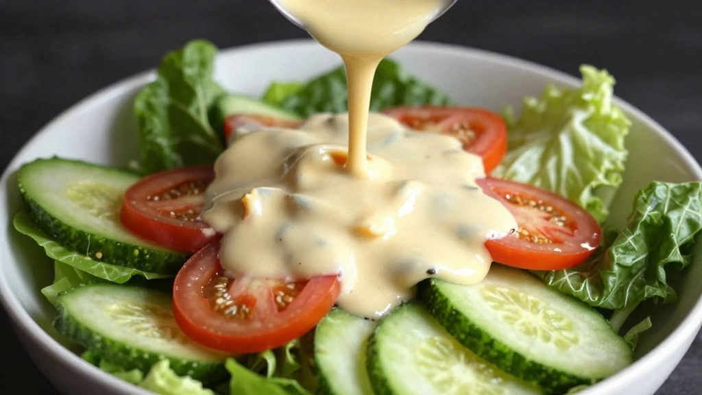 Chickpea Cucumber Feta Salad High Protein and Fresh - Step 5: Dress the Salad 1