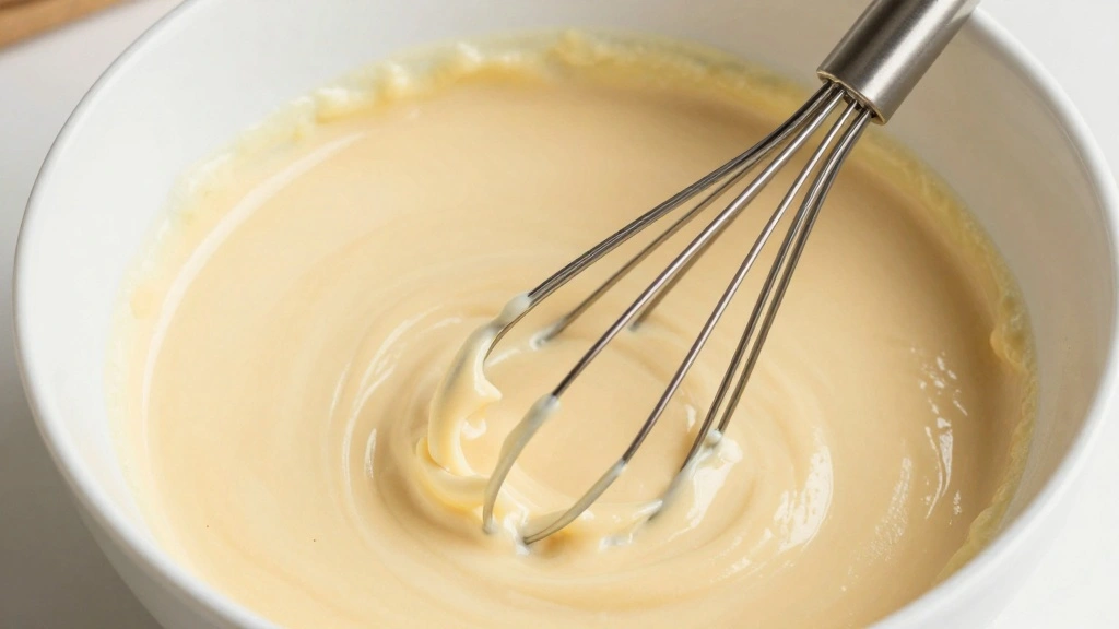 Cottage Cheese Blueberry Muffins (Moist, High Protein & Easy) - Step 4: Combine Wet Ingredients 1