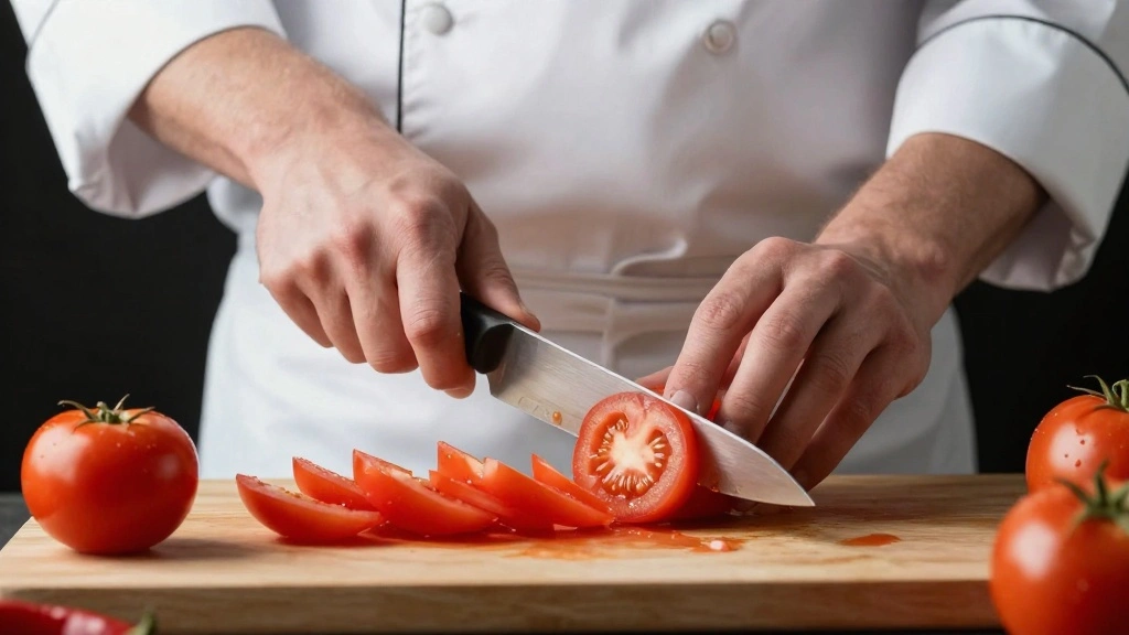Cucumber Feta Tomato Salad (Fresh Mediterranean Recipe) - Step 3: Dice the Tomatoes 1