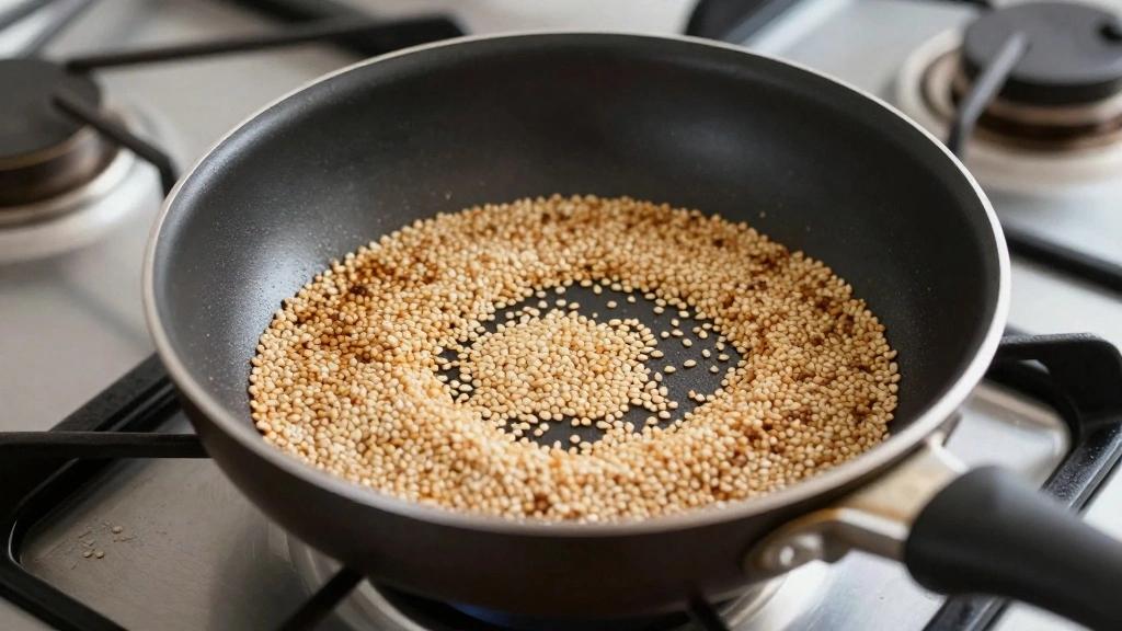 Cucumber Soy Sauce Salad Quick Asian Side Dish - Step 4: Toast Sesame Seeds 1