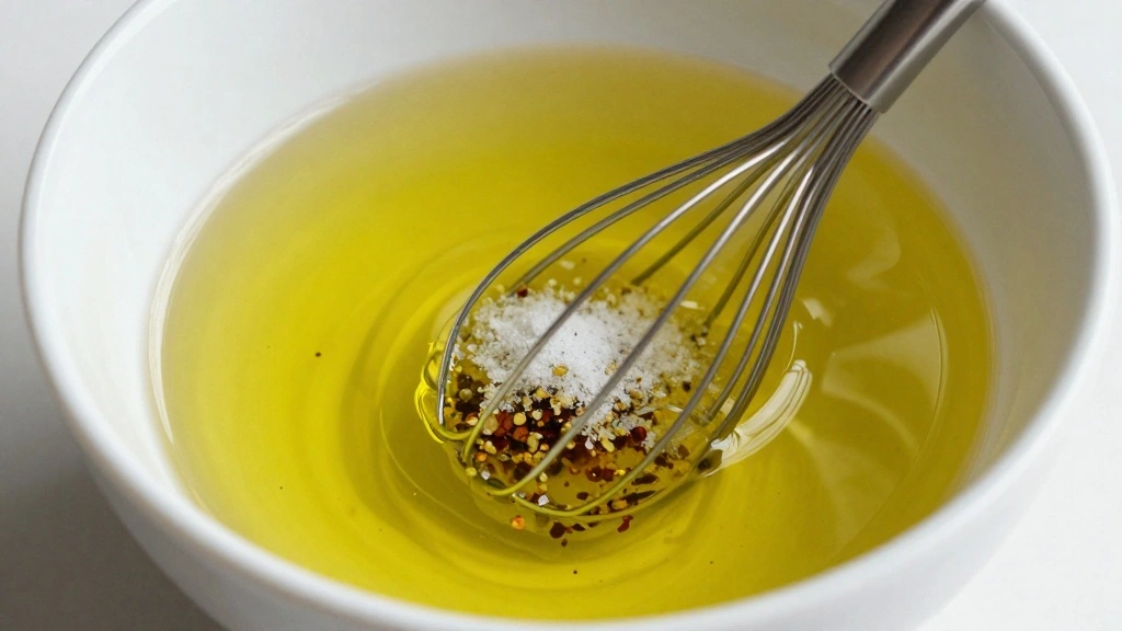 Cucumber Tomato Avocado Salad with Fresh Herbs - Step 6: Make the Dressing 1