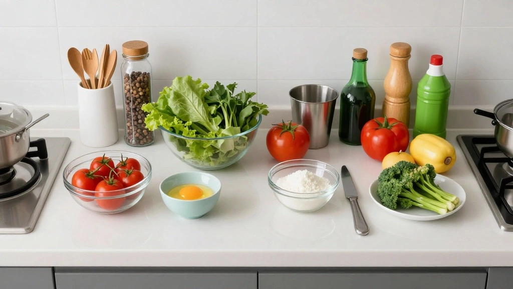Cucumber Tomato Mozzarella Salad Caprese-Style - Step 1: Gather Ingredients 1