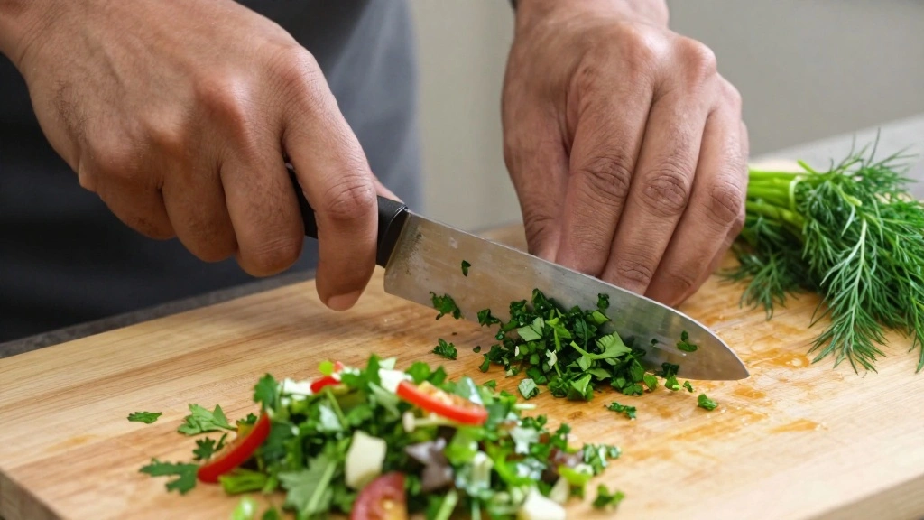 Cucumber Tomato and Onion Salad (Classic Summer Recipe) - Step 7: Add Fresh Herbs 1