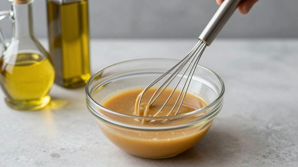 Cucumber and Onion Salad with Tangy Vinegar Dressing - Step 3: Mix the Dressing 1