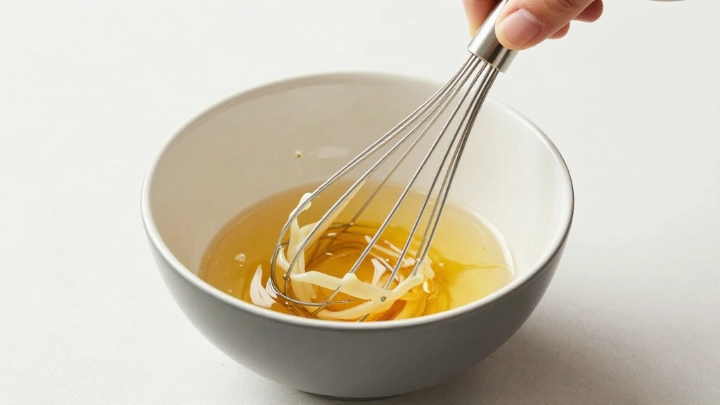 Cucumber and Pepper Salad Crunchy and Refreshing - Step 4: Prepare the Dressing 1