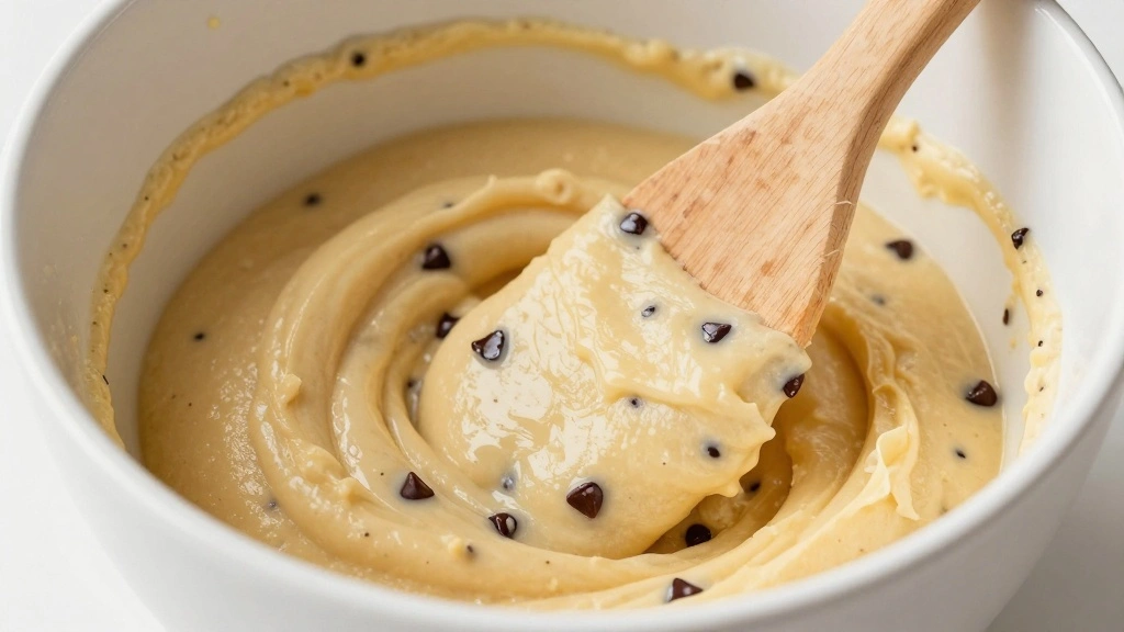 Easy Banana Chocolate Chip Muffins (One Bowl) - Step 4: Add Chocolate Chips 1