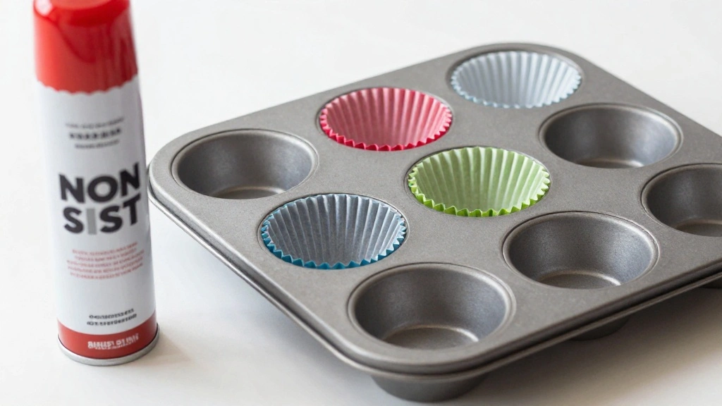 Easy Homemade Blueberry Muffins (One Bowl) - Step 2: Prepare Muffin Tin 1