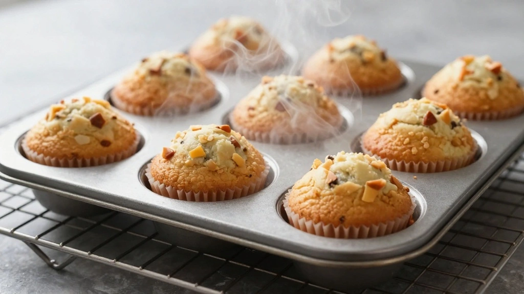 Easy Homemade Blueberry Muffins (One Bowl) - Step 8: Cool and Serve 1