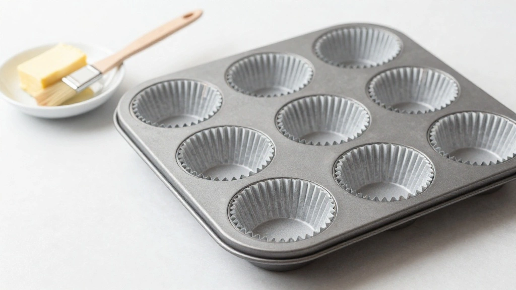 Easy Pumpkin Muffins (Ready in 30 Minutes) - Step 2: Prepare the Muffin Tin 1