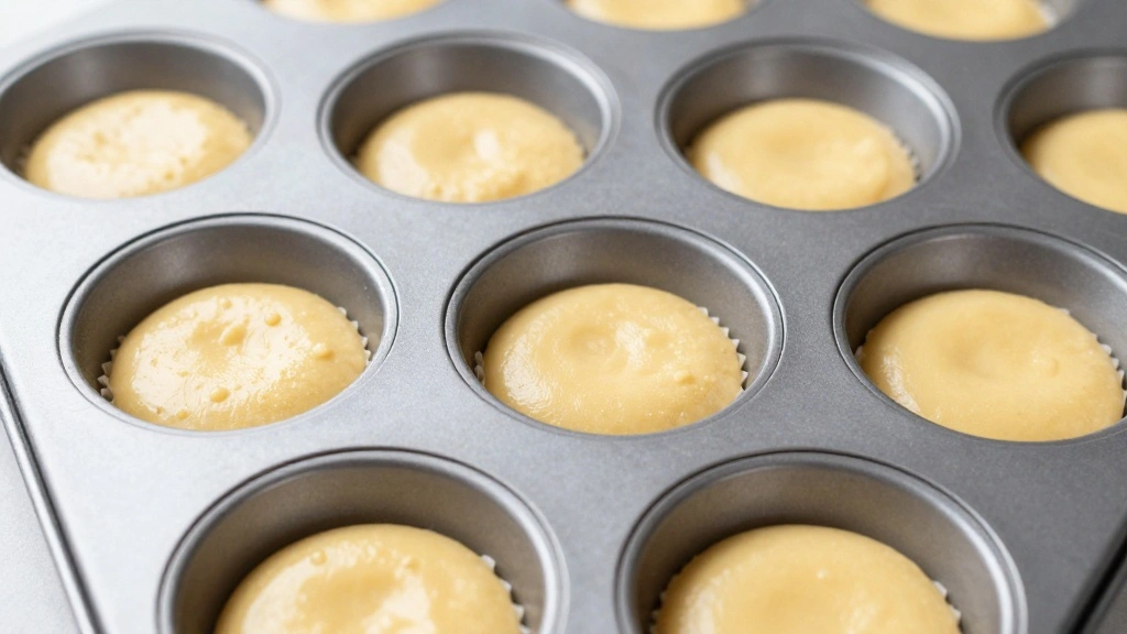 Gluten Free Apple Muffins (Tender & Moist) - Step 6: Fill Muffin Tin 1